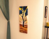 Over-Looking the Canyon - Acrylic on 12 x 36 Wrapped Canvas