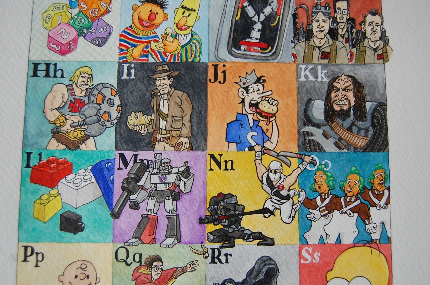 ABC's of geek pop culture