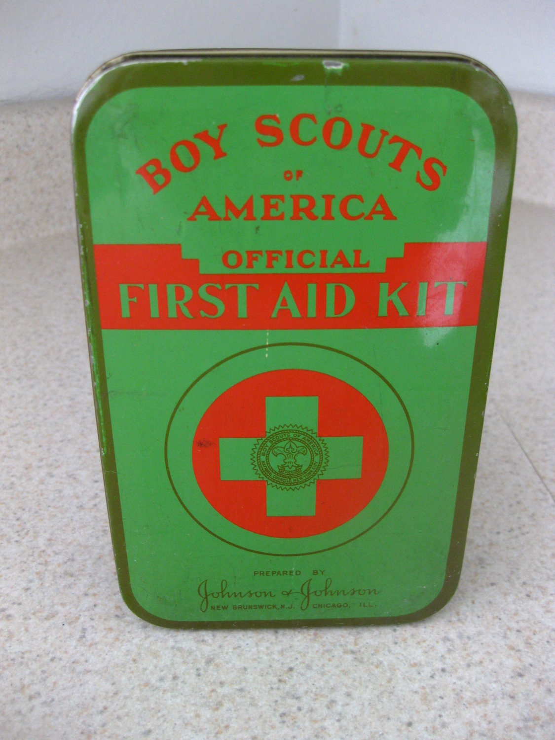 Metal Boy Scouts Box