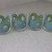 Vintage Green and Blue Colony Glassware