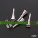 20 PCs of 10MMx25MM nickel color spring cone shape bead caps(LT2863)