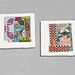 vintage Captain America Coasters ceramic coaster set recycled marvel Superhero Comics geeky gift idea fathers day graduation