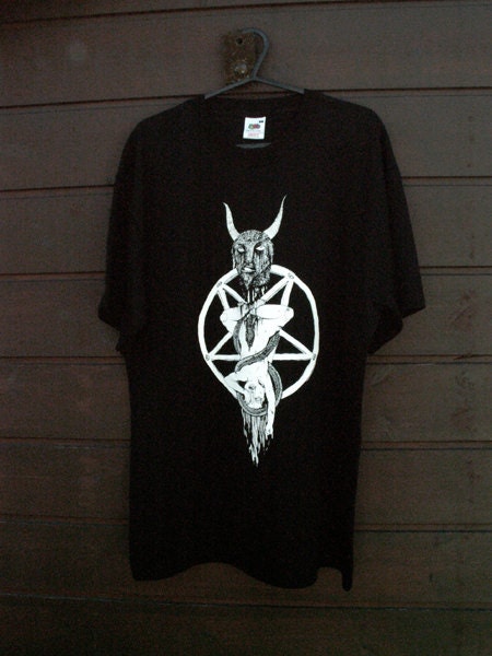 Black Metal Stain T-shirt
