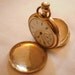 Vintage Gold Elgin Hunter Case Pocket Watch