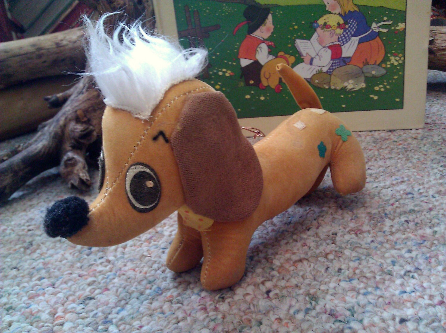 weiner dog stuffed animal