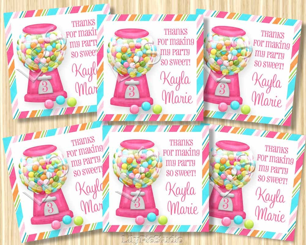 Sweet Shoppe Themed favor tags Digital PRINTABLE PDF FILE Il_570xn