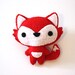 Animal with pocket - Cute little wolf brooch