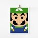 Luigi 5x7 art prints
