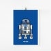 Cute Star wars art print 5 x 7 set of 6 (Set A)