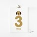 Animal Numbers 5 x 7 Flash Cards 1-20 in English / French / German / Spanish / Italian / Japanese, Kids Wall Art, Children's Art