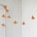 Tangerine tango garland, autumn wedding decoration, garden party, spring décor,