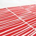 Tea Towel Red Zebraria Organic Cotton