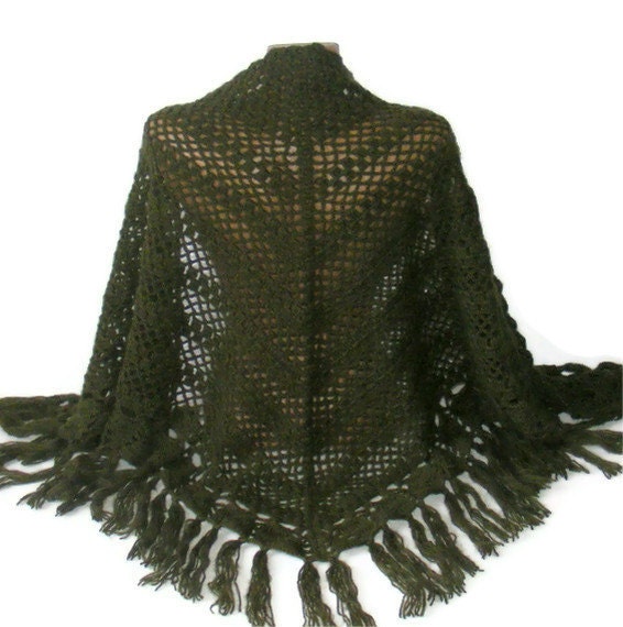 Hand chrocheted shawl, women crochet shawl, wrap, stole, spring winter trends,for her