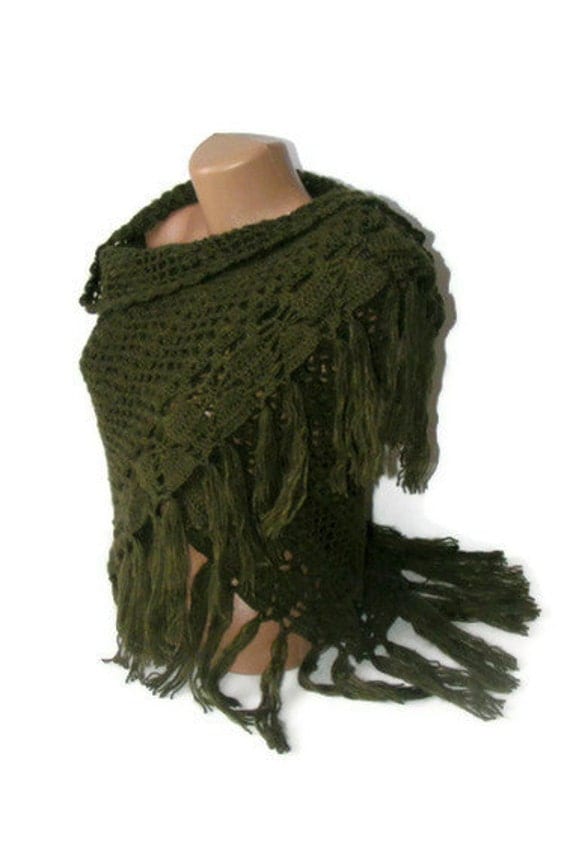 Hand chrocheted shawl, women crochet shawl, wrap, stole, spring winter trends,for her
