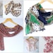 women chiffon scarves, floral,scarf, for woman, fashion accessory, gifts, for her
