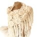 FREE SHIPPING ivory cream shawl,Women soft warm shawl,Fall fashion,gifts for her ,Best MOHAIR Shawl,by Seno
