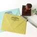 Custom return address rubber stamp WOODTYPE ARCH with wood handle