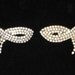Vintage MUSI Rhinestone Shoe Clips / 2 1/2 Inches / Sparkly / Ships Free /SALE