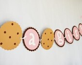Yummy Cookies & Milk "It's a Girl" Baby Shower Banner Il_170x135