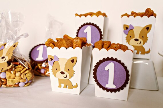 Pretty Puppy Party Snack Boxes Il_570xn