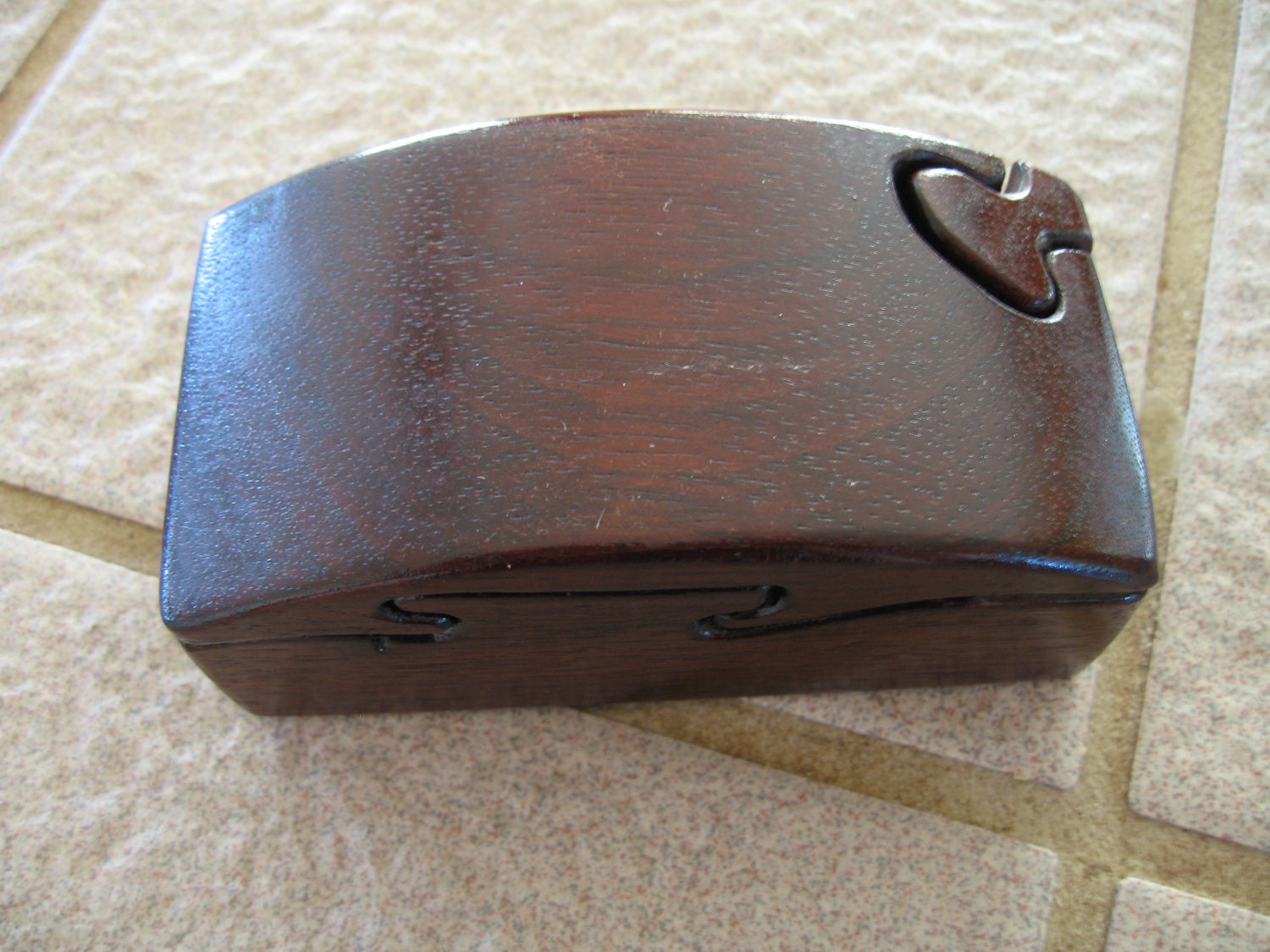 Solid Walnut Wooden Puzzle Box