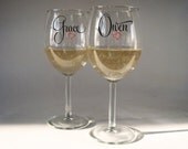 Personalized Wine Glasses - set of 2