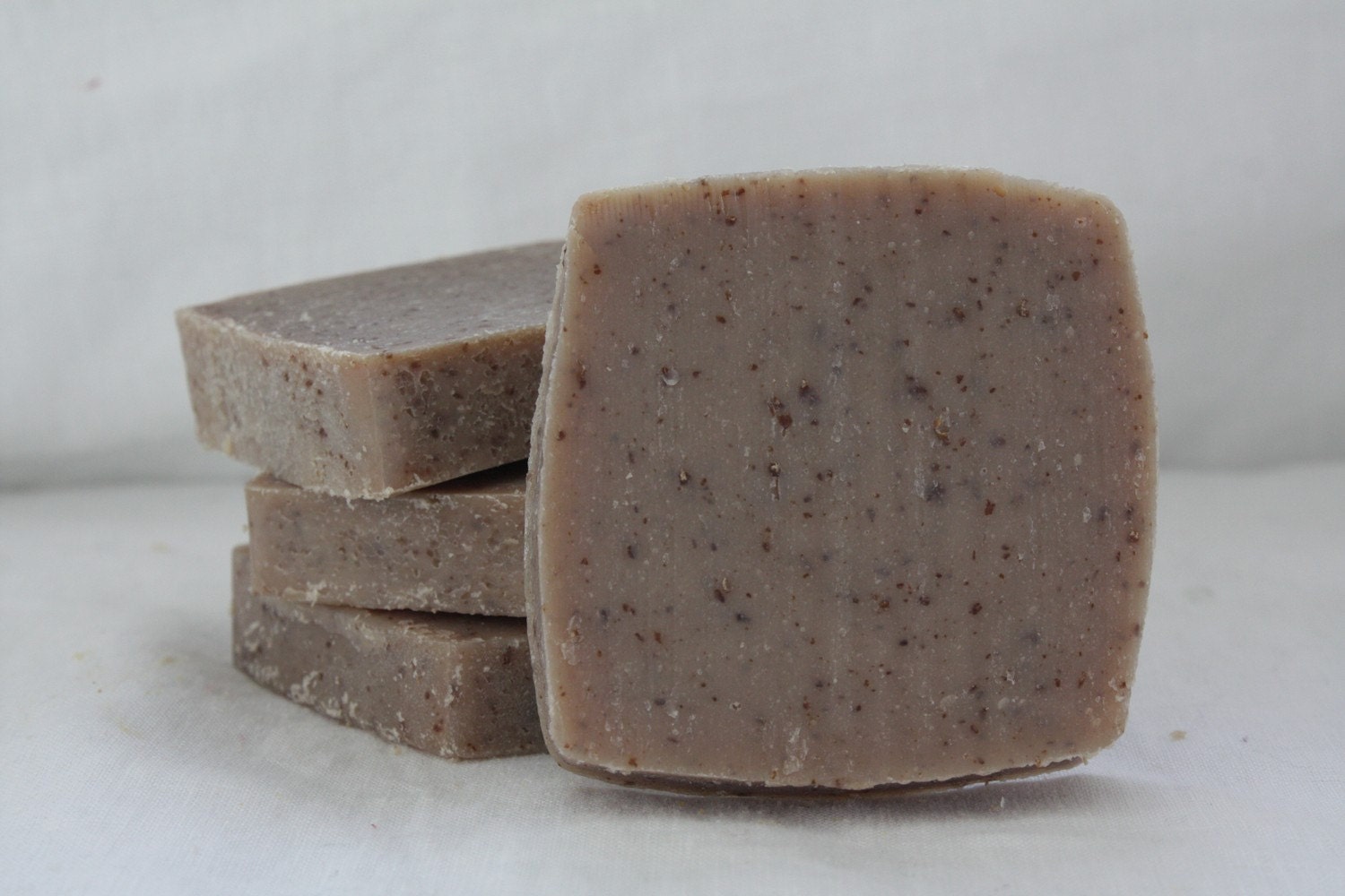 Honey Almond Oatmeal Soap w/Ground Oatmeal and Vanilla - All Natural - Cold Process Handmade Soap - Vegan Friendly