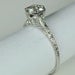 Simply Elegant Art Deco Engagement RIng