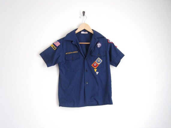 blue scout shirt