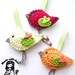 Spring birdie pattern