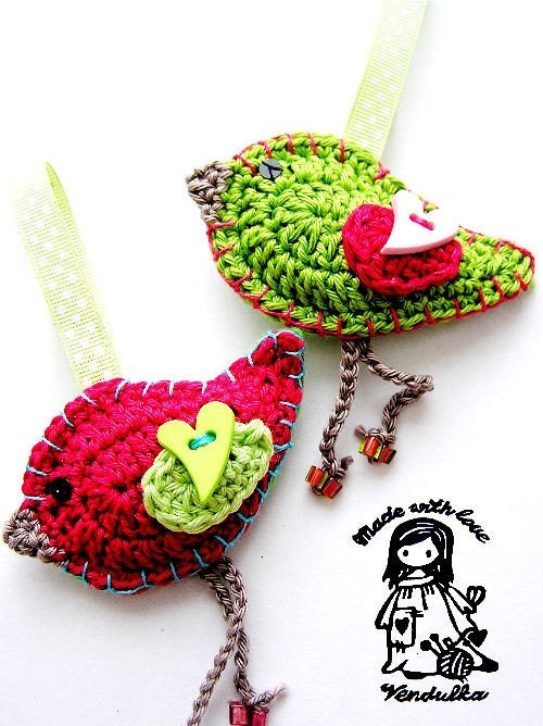 Spring birdie pattern