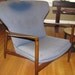 RESERVED for Oliver DANISH Modern Wing Chair - SELIG Design - Original - Needs Your Touch