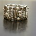Big Pearl Pinlet safety pin bracelet bridal jewelry
