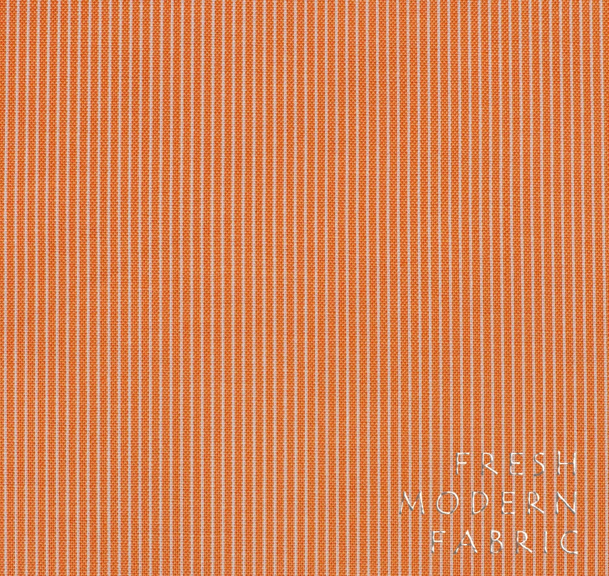 Half Yard Punctuation Tutor Stripe in Orange, American Jane for Moda Fabrics, 100% Cotton Fabric