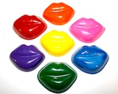 Set of 7 - JUMBO LIPS Shaped Crayons - Doodle R Us