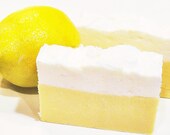 Lemon Meringue Soap - Shea Butter Handmade Soap - VEGAN