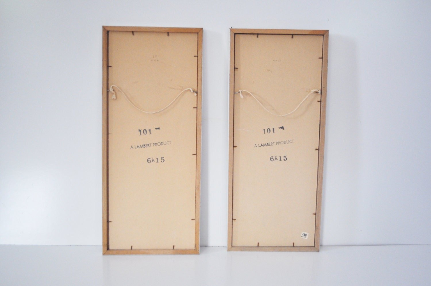 Framed Ballerina Prints - Mid-Century