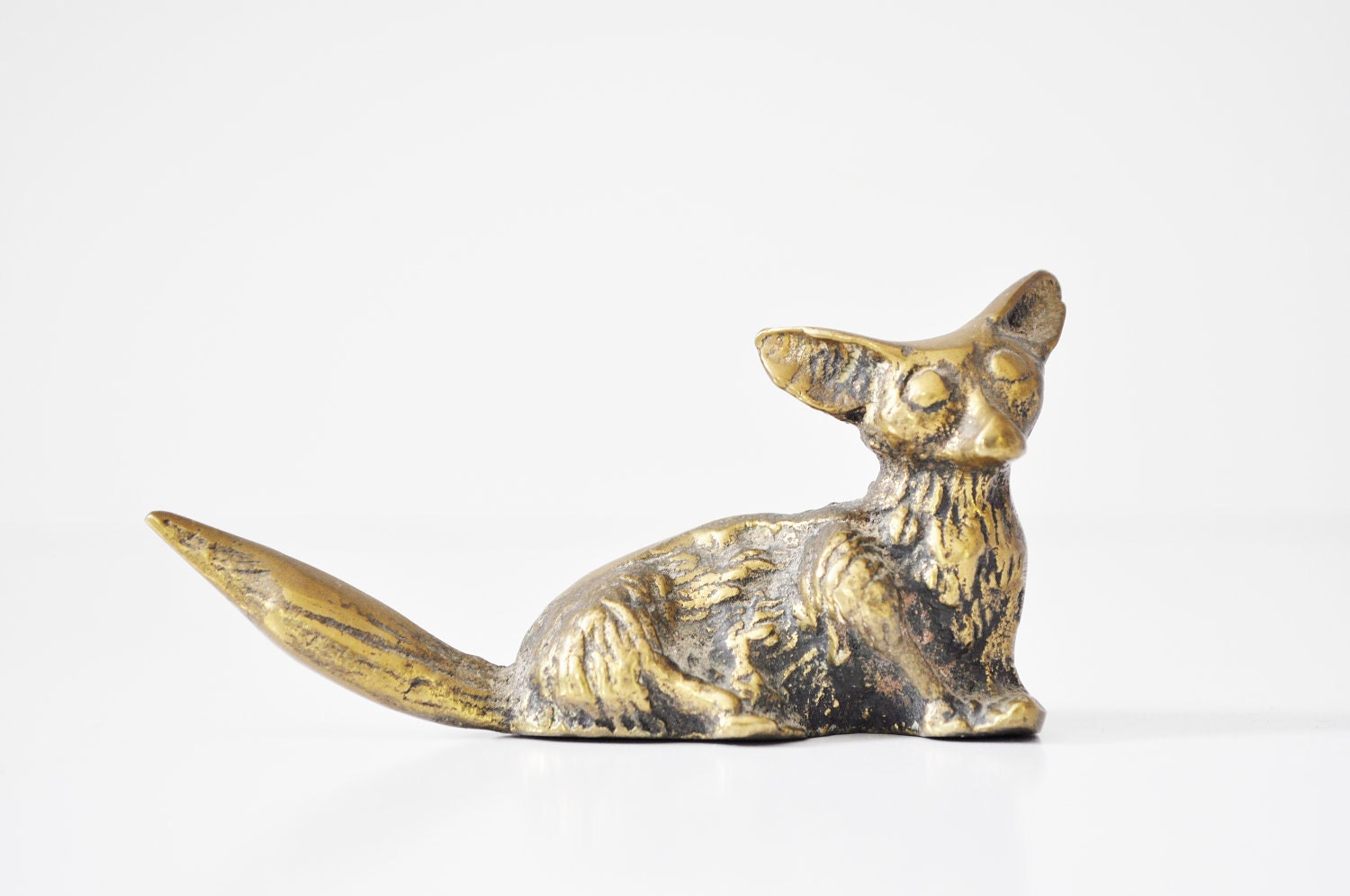 Petite Brass Lemur