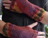 Tie Dye Fingerless Gloves (Womens M/Mens S)