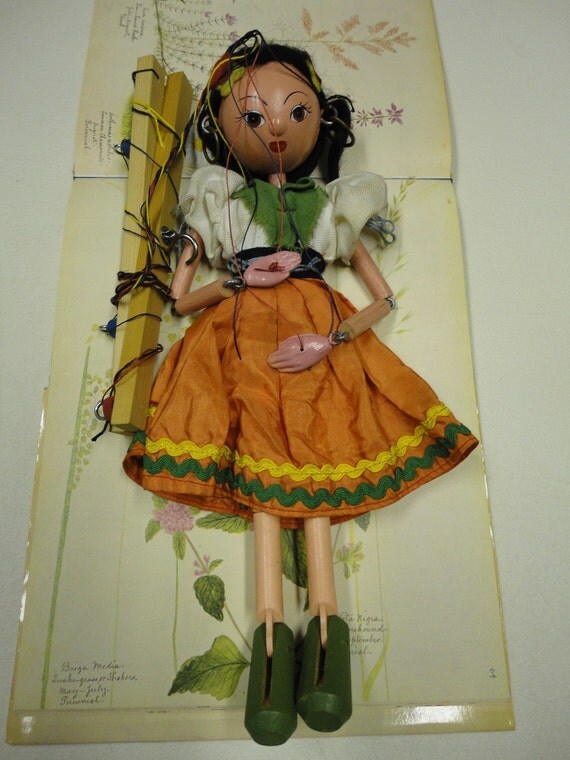 Vintage Pelham Puppet Gipsy Gypsy by RetroReview