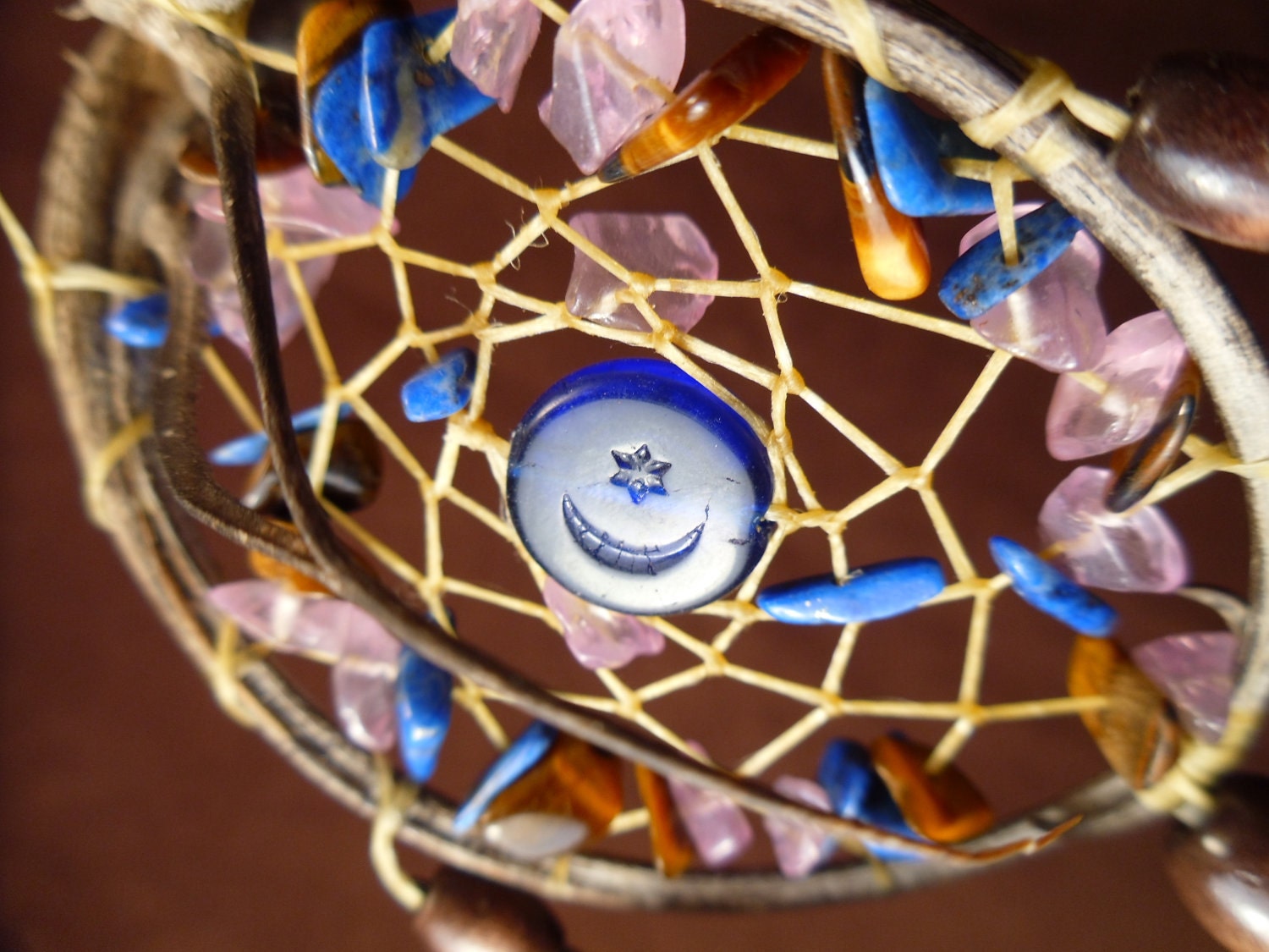 Dream Catcher- Moon Lit Night Devils Claw Dream Catcher