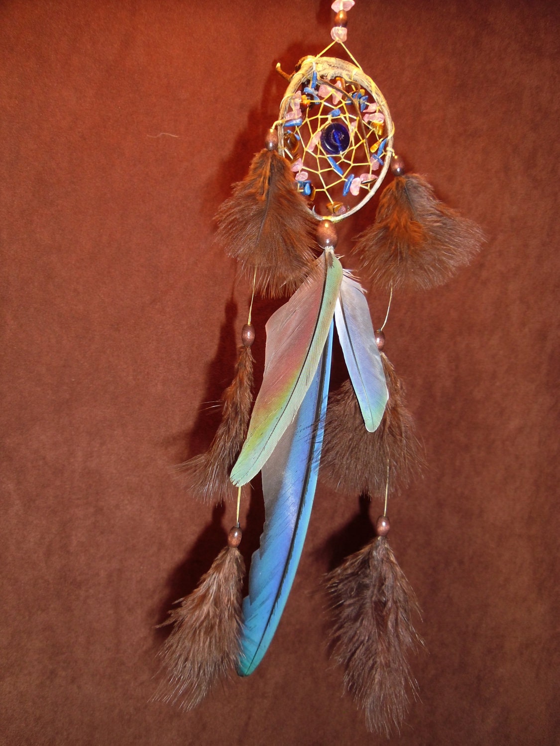 Dream Catcher- Moon Lit Night Devils Claw Dream Catcher
