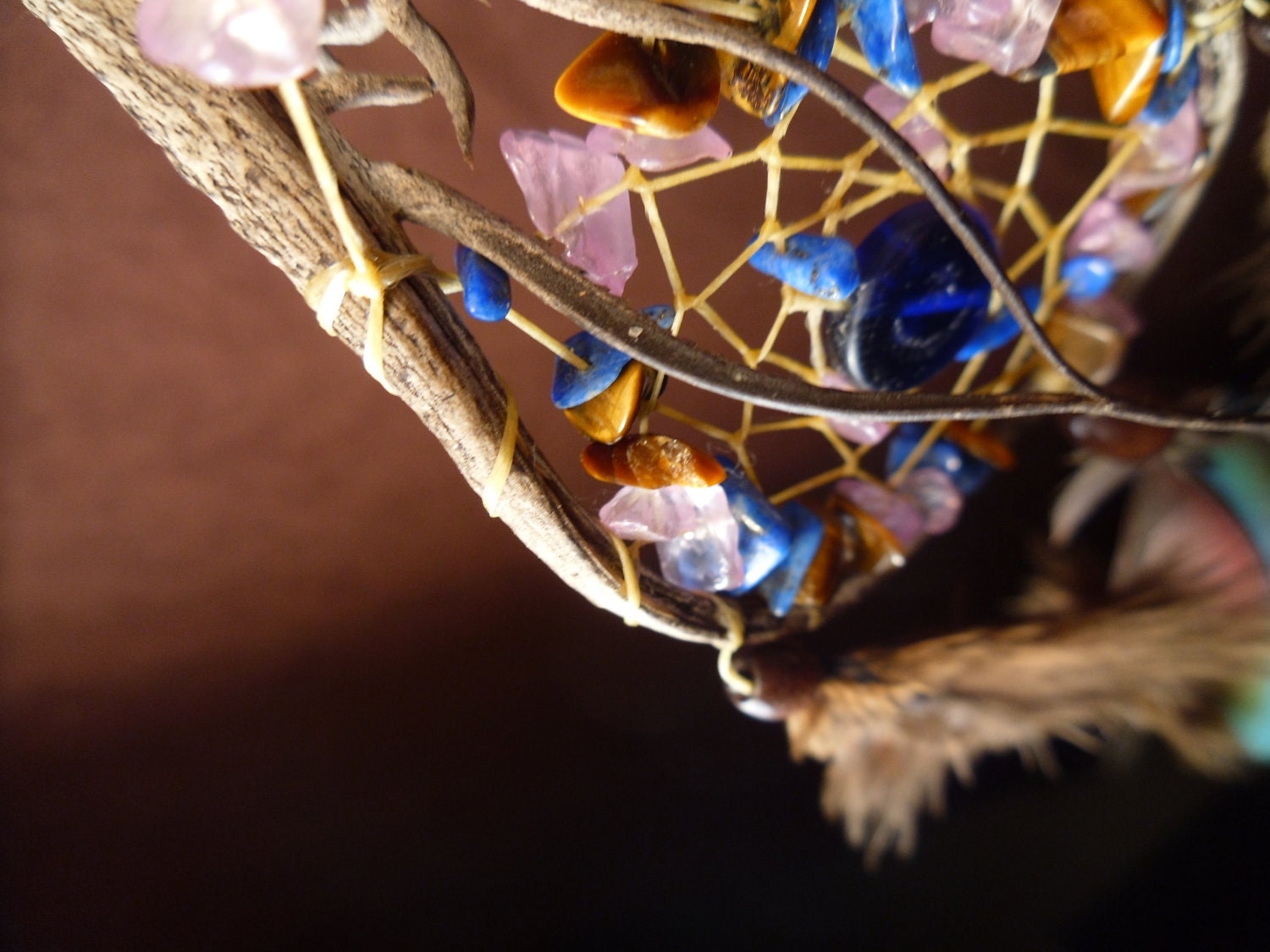 Dream Catcher- Moon Lit Night Devils Claw Dream Catcher