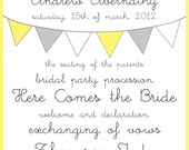 Programs for Wedding Packages