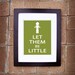 Paper Dolls - "Let Them Be Little" - Boy Version - 8x10 Printable Art