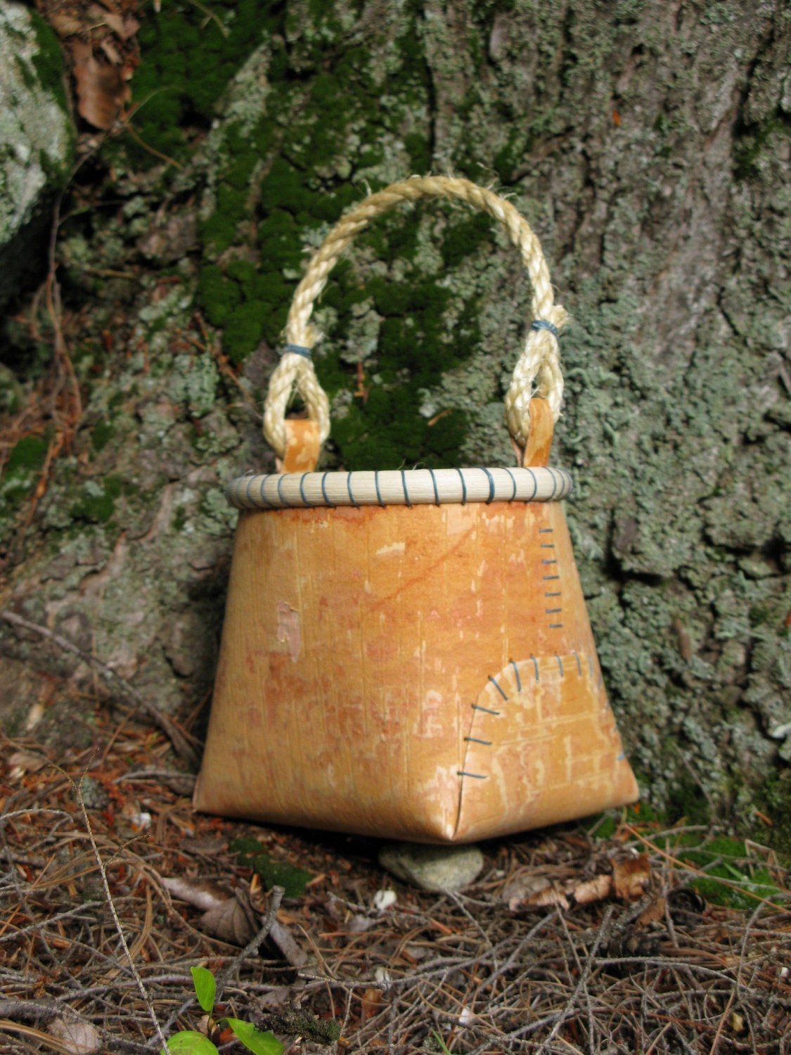 Birch Bark Berry Basket