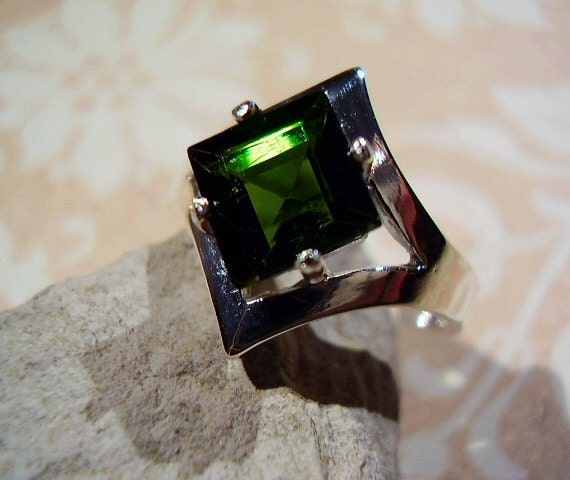 Maleficent's Green Tourmaline - Ring