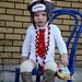 Baby Boy / Toddler Sock Monkey Leg Warmers Leggings