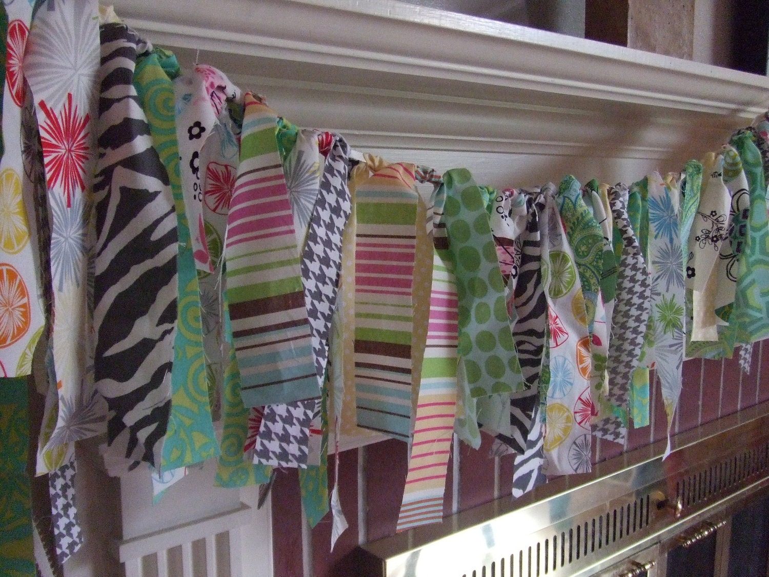 Spring Fling Fabric Garland