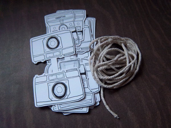 DIY Retro Camera Garland Kit